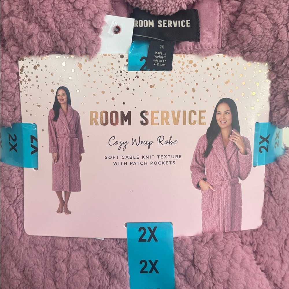 Room Service Cozy Wrap Robe - Picture 2 of 4